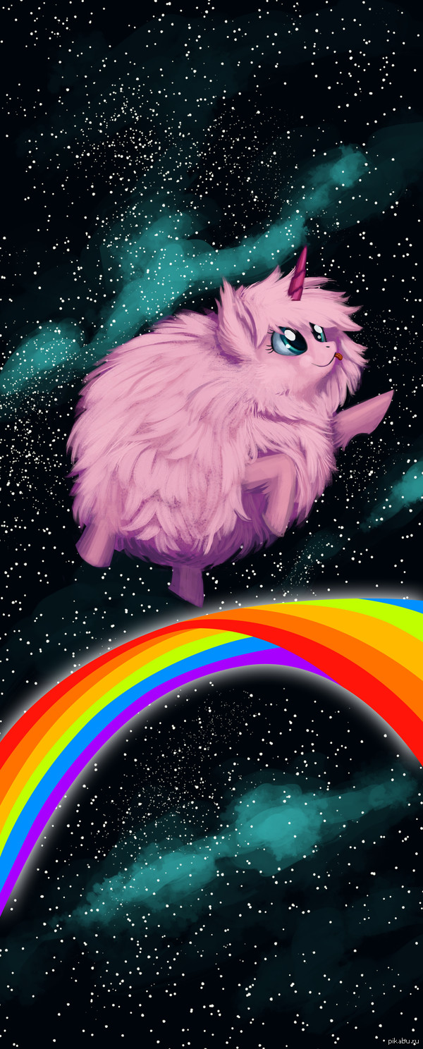 Pink fluffy unicorn~ 
