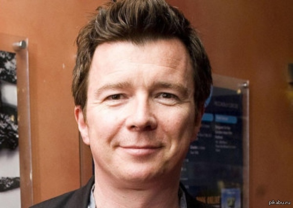     Rick Astley.  ? Never gonna five you up!