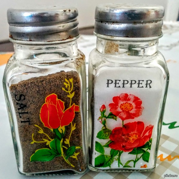 Salt and pepper - My, Salt, Pepper, Canteen