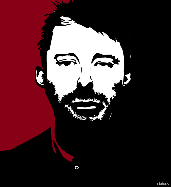 Tom Yorke (Radiohead)   ,    , ,   "" .    paint