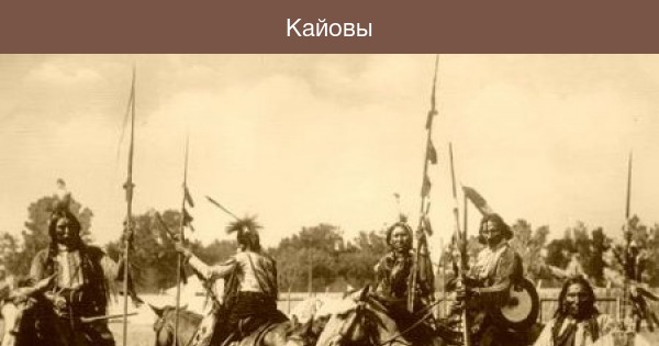 Кайовы. | Пикабу