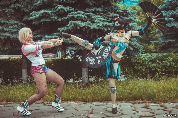 Mortal Kombat X KITANA COSPLAY ����� ����� ���� �� ������� ������ ������ �� ������ ������!