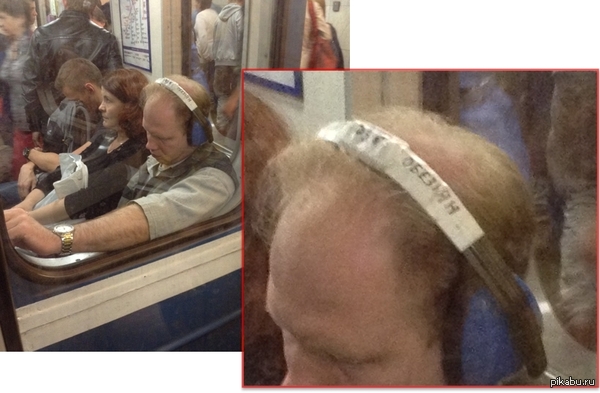 Питерское метро, зрелый спящий обезьян)