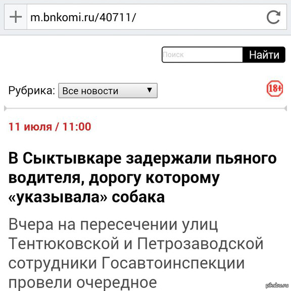 Местный новостной портал