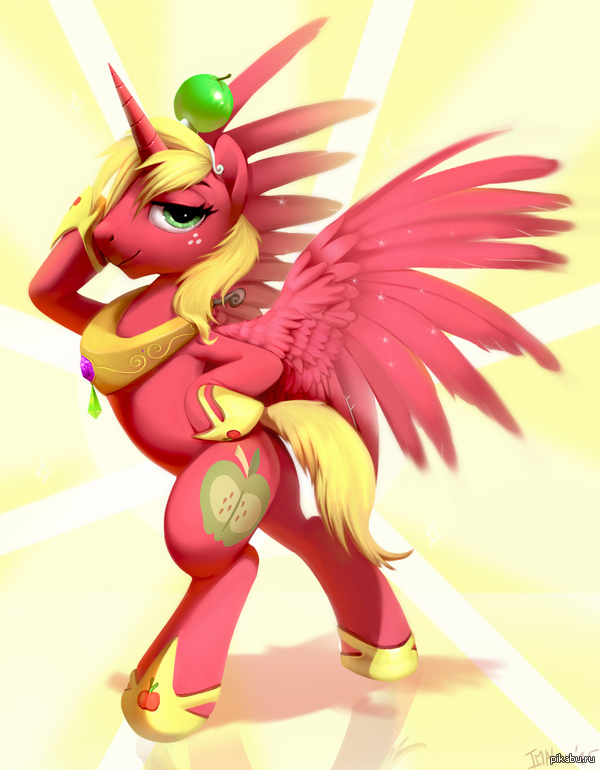 Princess Big Mac - Art, PonyArt, Princess Big Mac, MLP season 5, My little pony, MLP Spoilers, Spoiler