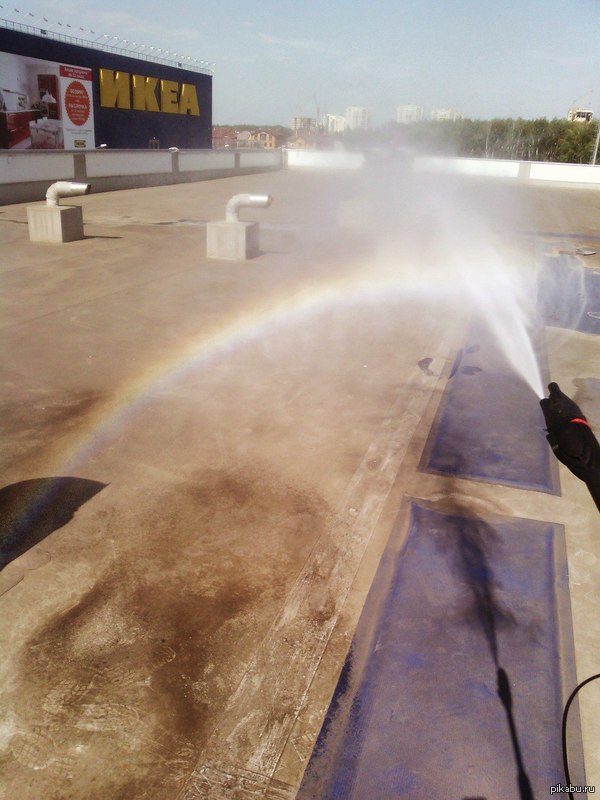 Сегодня я создал радугу. | Пикабу