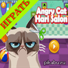   (Grumpy cat)    -    http://www.babysgames.ru/zloy-kot-salon-krasotyi   ,        !