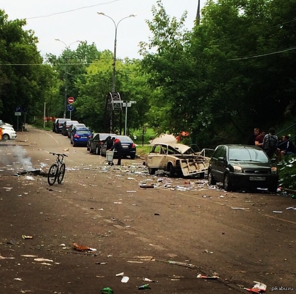 Проспект после выпускного студентов