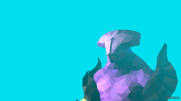 Void low poly art