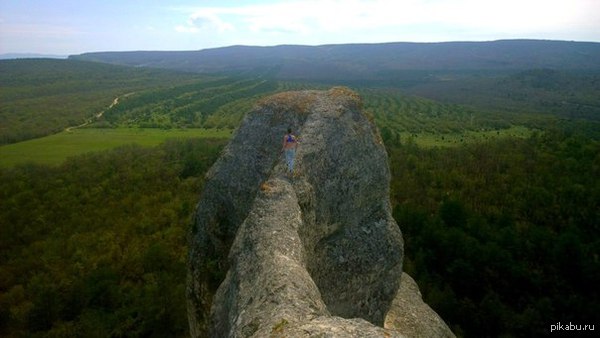 dangerous path - Crimea, The mountains, Hike, Danger