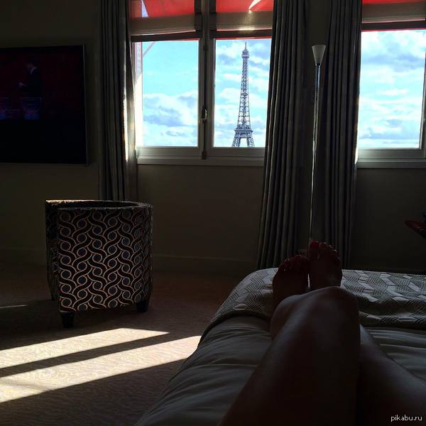 My first morning in Paris