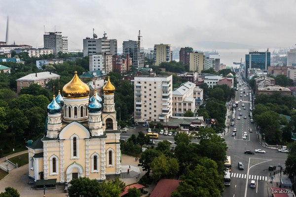 Владивосток с необычного ракурса - Моё, Владивосток, Фото, Canon