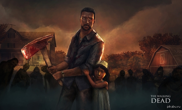 The Walking Dead fanart    ,     .