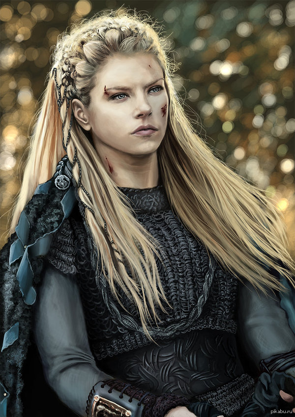 Lagertha. by cyberaeon.