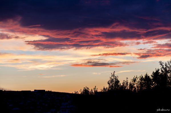 Vanilla Sky - Sunset, Vanilla Sky, My, Battle of sunsets, Irkutsk