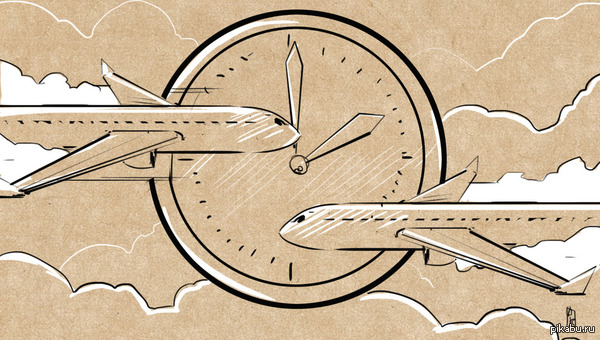 Почему самолёт в одну сторону летит быстрее, а в другую — медленнее