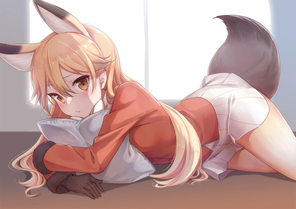 Ezo Red Fox. - Anime, Anime art, Kemono friends, Ezo Red Fox