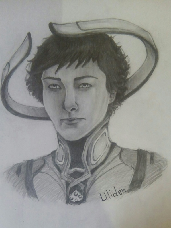 Flavius ??from SkyForge. - My, Skyforge, , Drawing, Pencil