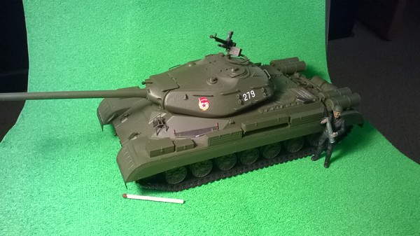 History of Russian tanks in 1/35 models - My, Scale model, Tanks, IS-4