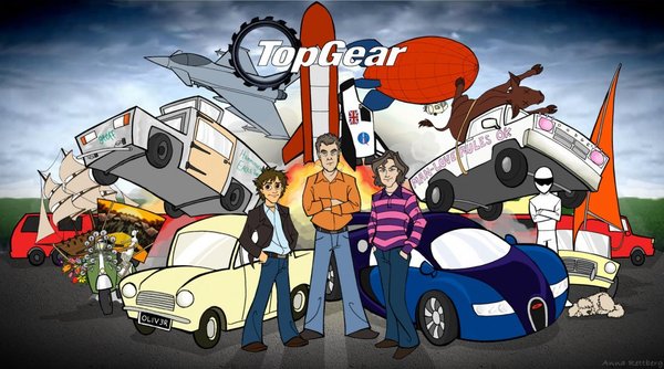 Test for a man, what and in what episode - Telecast, Top Gear, Test