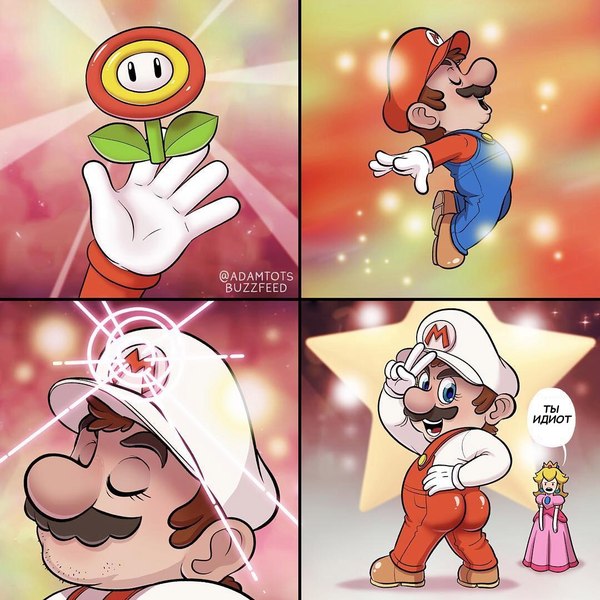 Sailor Mario - Mario, Sailor Moon, Comics, Adamtots, , Nintendo, Super mario