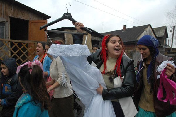 Gypsy Wedding Color - Gypsies, , Wedding, Village, Not mine, From the network, Longpost