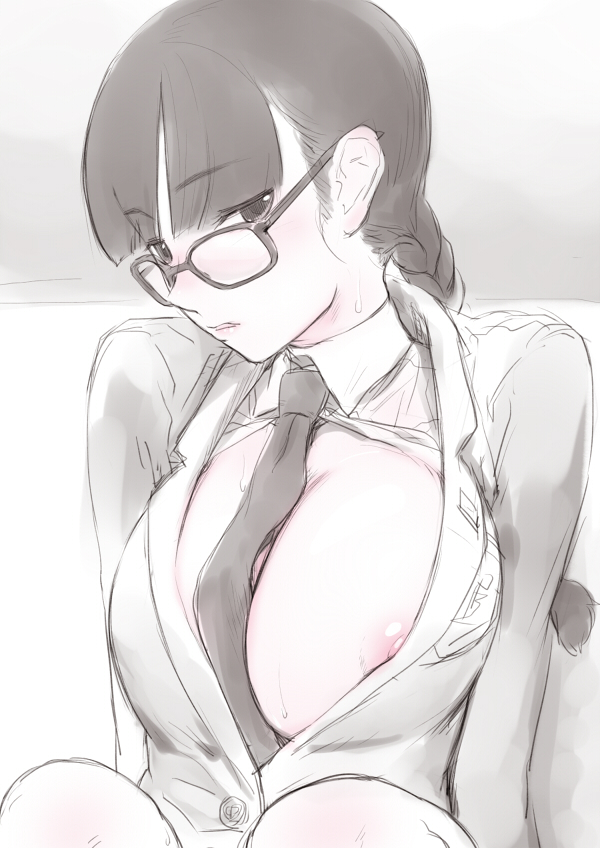 The teacher is in your feed - NSFW, Anime art, Teacher, Longpost