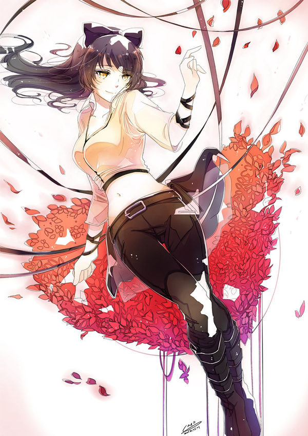 What is love~ - RWBY, Not anime, Anime, Blake belladonna