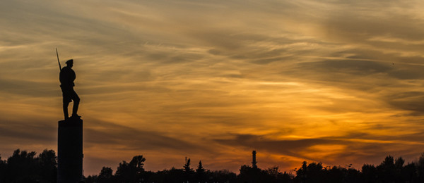 Battle of sunsets - My, Poklonnaya Gora, Sunset, Battle of sunsets