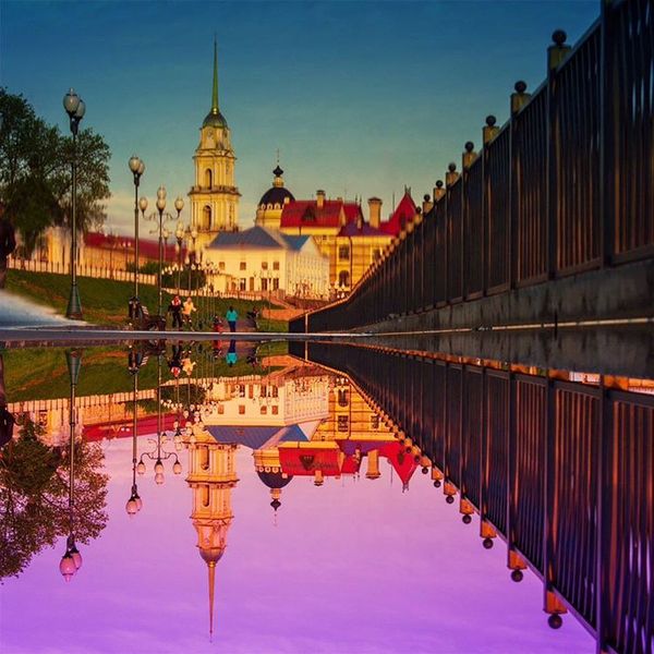 Rybinsk after the rain - In contact with, beauty, Reflection