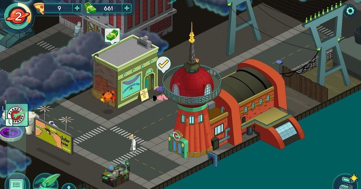 Андроид сити. Futurama игра. Игра Futurama City. Футурама миры будущего игра. Футурама город будущего игра.