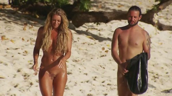 Olympic champion Inge de Bruyne undressed on a reality show (18+) - NSFW, Celebrities, Athletes, TV show, Longpost