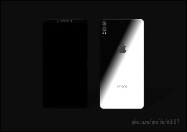 iPhone 8 concept - My, Creation, iPhone, iPhone 8, Concept