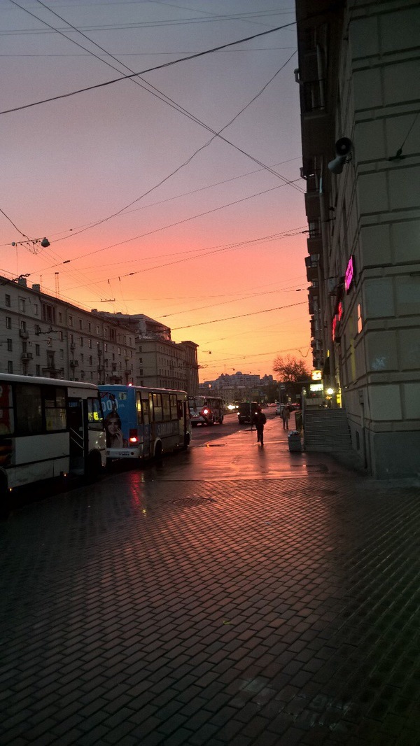 Вечерний Петербург - Моё, Санкт-Петербург, Закат, Фотография