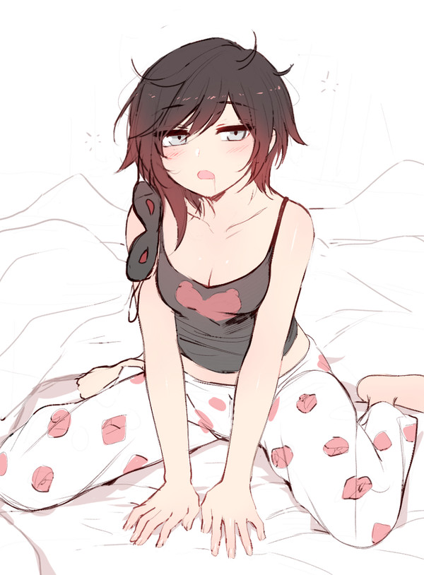    ... RWBY, Ruby Rose, Anime Art, ,  