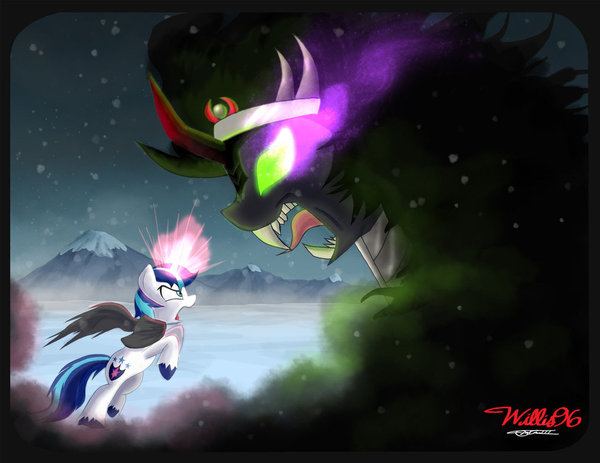 Death is the Only Escape My Little Pony, Ponyart, Shining Armor, King Sombra, MLP Season 2