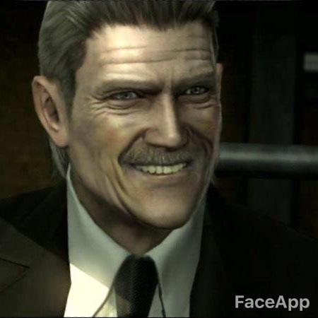 FaceApp Метал Гир - Компьютерная графика, Снейк, Длиннопост, Metal Gear