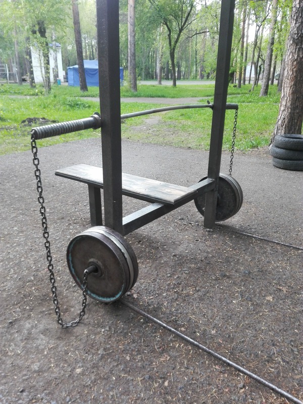 Oh sport! You are the world! - My, Sport, The park, Anti-theft, Safety, Reliability, Protection, Yekaterinburg