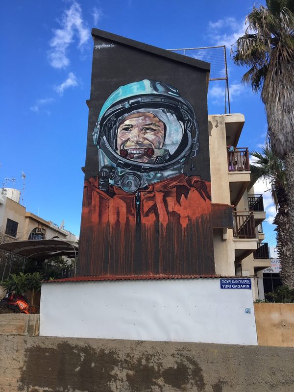 A piece of Russia in Cyprus - My, Cyprus, Yuri Gagarin, Kremlin, Pushkin, Longpost