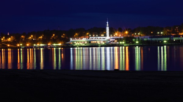 Day of the city of Yaroslavl, photo before the fireworks. - My, Yaroslavl, Day of the city, Evening, I want criticism