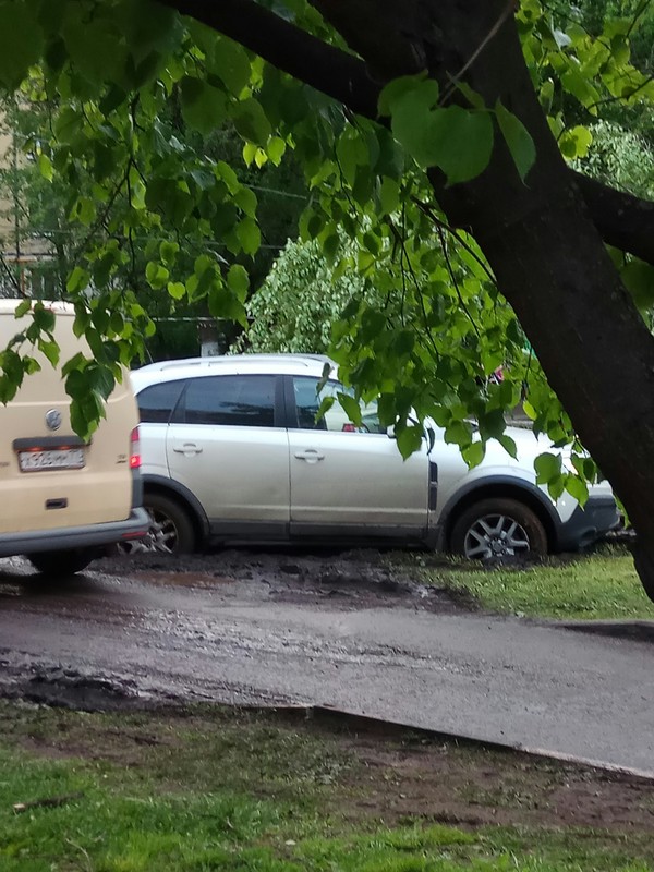 Consequences of bad weather in Moscow - Nature, Hurricane, My, Longpost