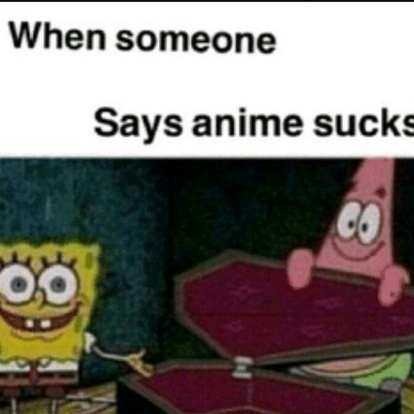 @lolichan_anime instagramm - My, Anime memes, Anime, Memes, SpongeBob, Loli