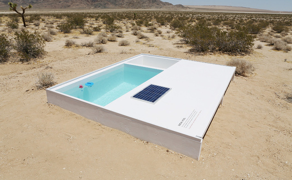 Secret pool in the middle of the Mojave Desert - Swimming pool, Desert, Mojave, Secret, Longpost