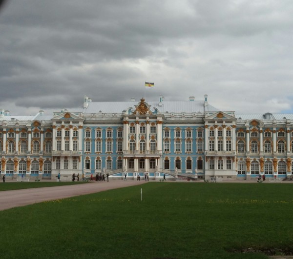 Catherine Palace - My, Catherine Palace, Imperial flag, Tsarskoe Selo, Leningrad region