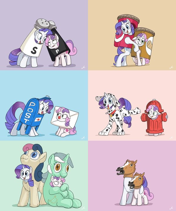 HOW many more? My Little Pony, Ponyart, Rarity, Sweetie Belle, Docwario