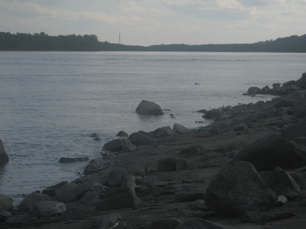 Bank of the Ob River - My, River, Altai region, Shore, Ob, Barnaul