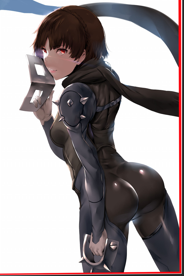 Anime Art - Anime art, Anime, Persona 5, Niijima Makoto, Booty