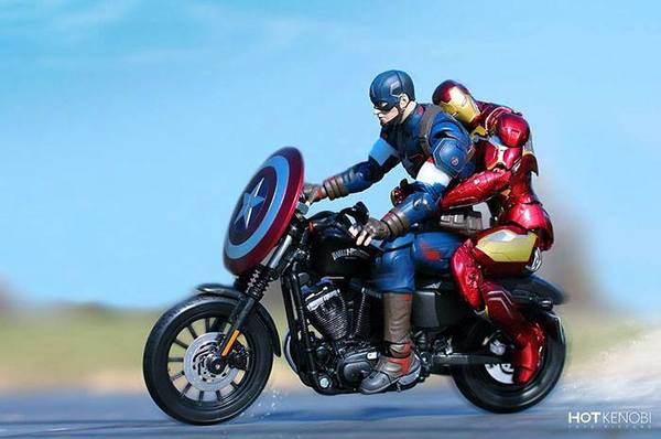 Realistic toy stories from Japanese photographer Hot.kenobi - Marvel, Marvel vs DC, Dc comics, , Longpost, The photo