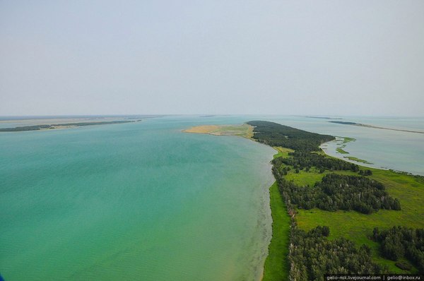 The largest lake in Western Siberia is Lake Chany. - Tubs, Lake, Siberia, Travel across Russia, Longpost