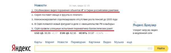 Информационная война - Яндекс Новости, Информационная война